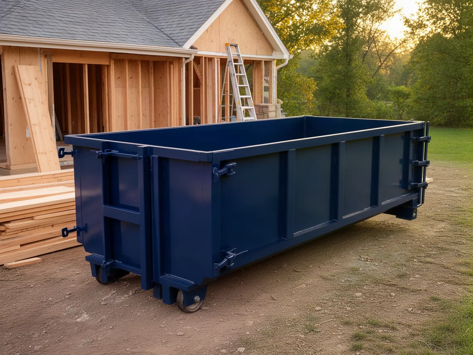 Roll-off dumpster from Kinwood Fork Dumpster Rental in Collegedale, TN